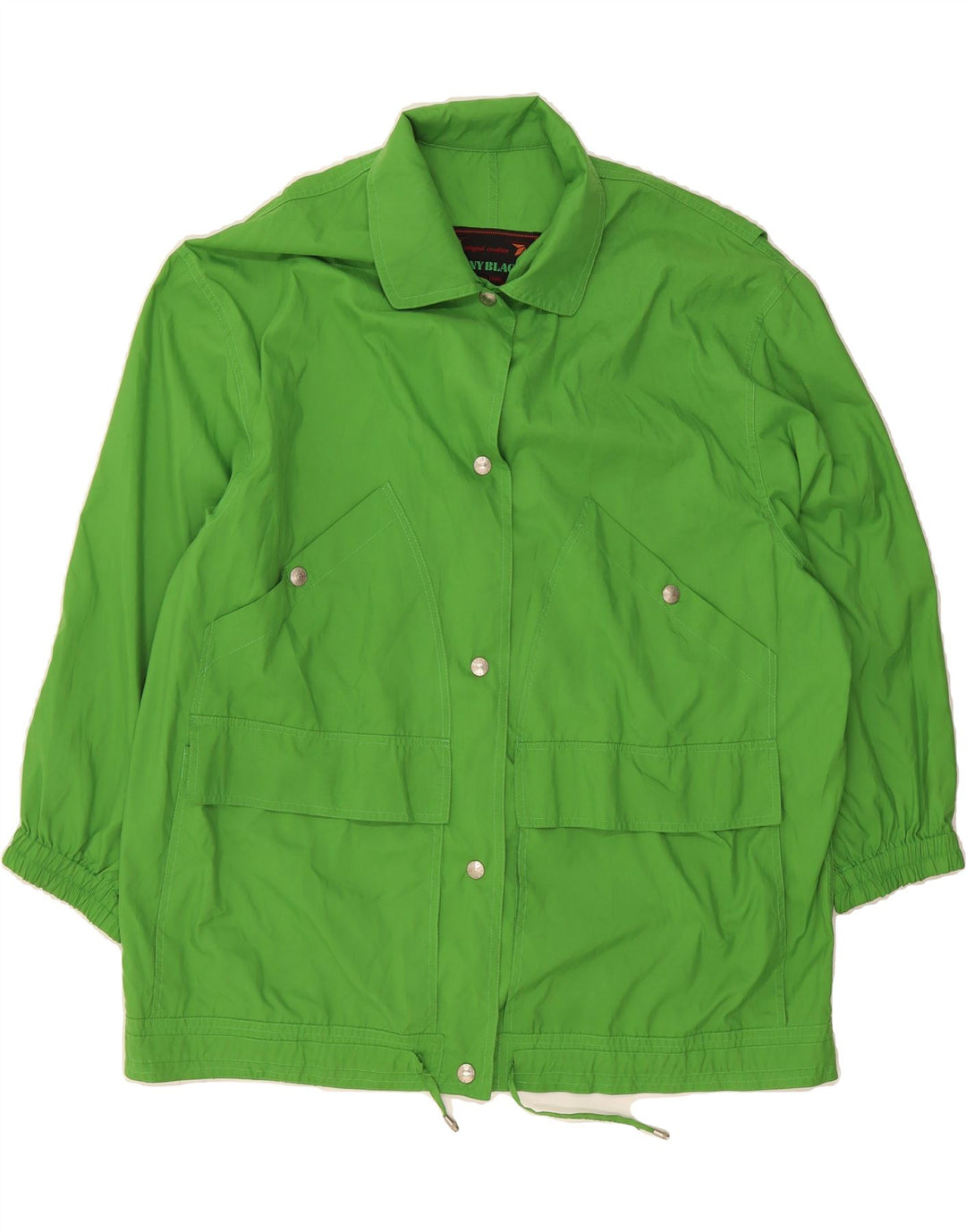 PENNY BLACK Womens Rain Jacket UK 20 2XL Green Vintage Penny Black and Second-Hand Penny Black from Messina Hembry 