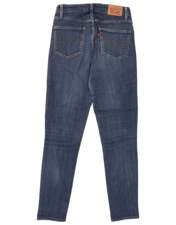 Levi's Damen 721 High Rise Skinny Jeans W26 L27 Blaue Baumwolle