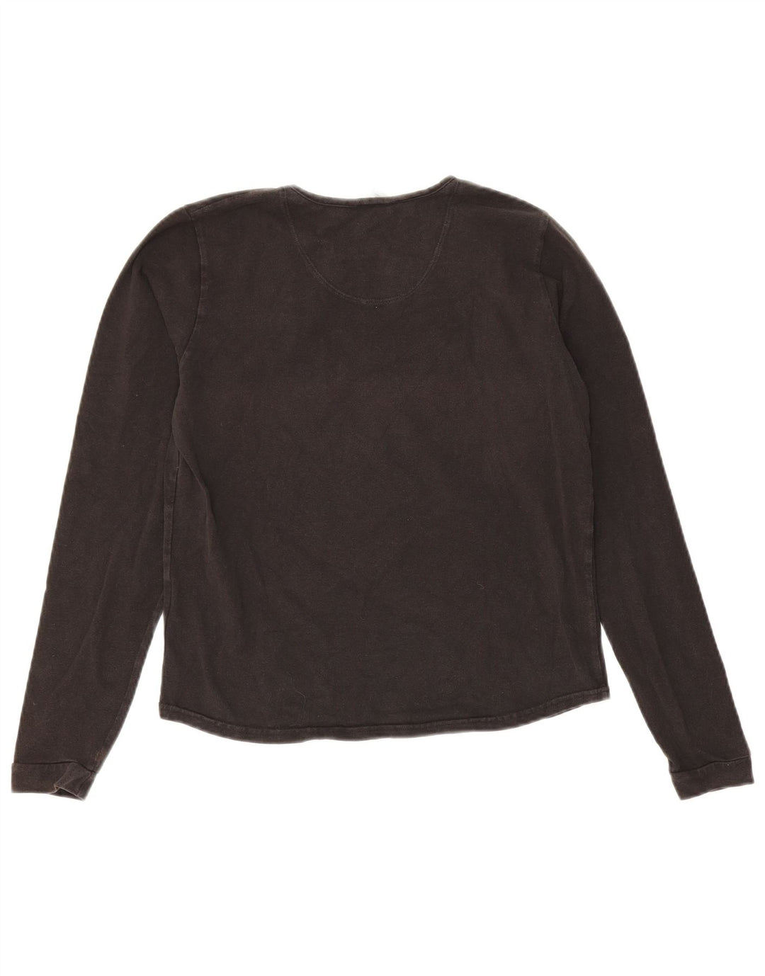 Nike Damen Top Langarm US 4/6 Small Schwarz Baumwolle