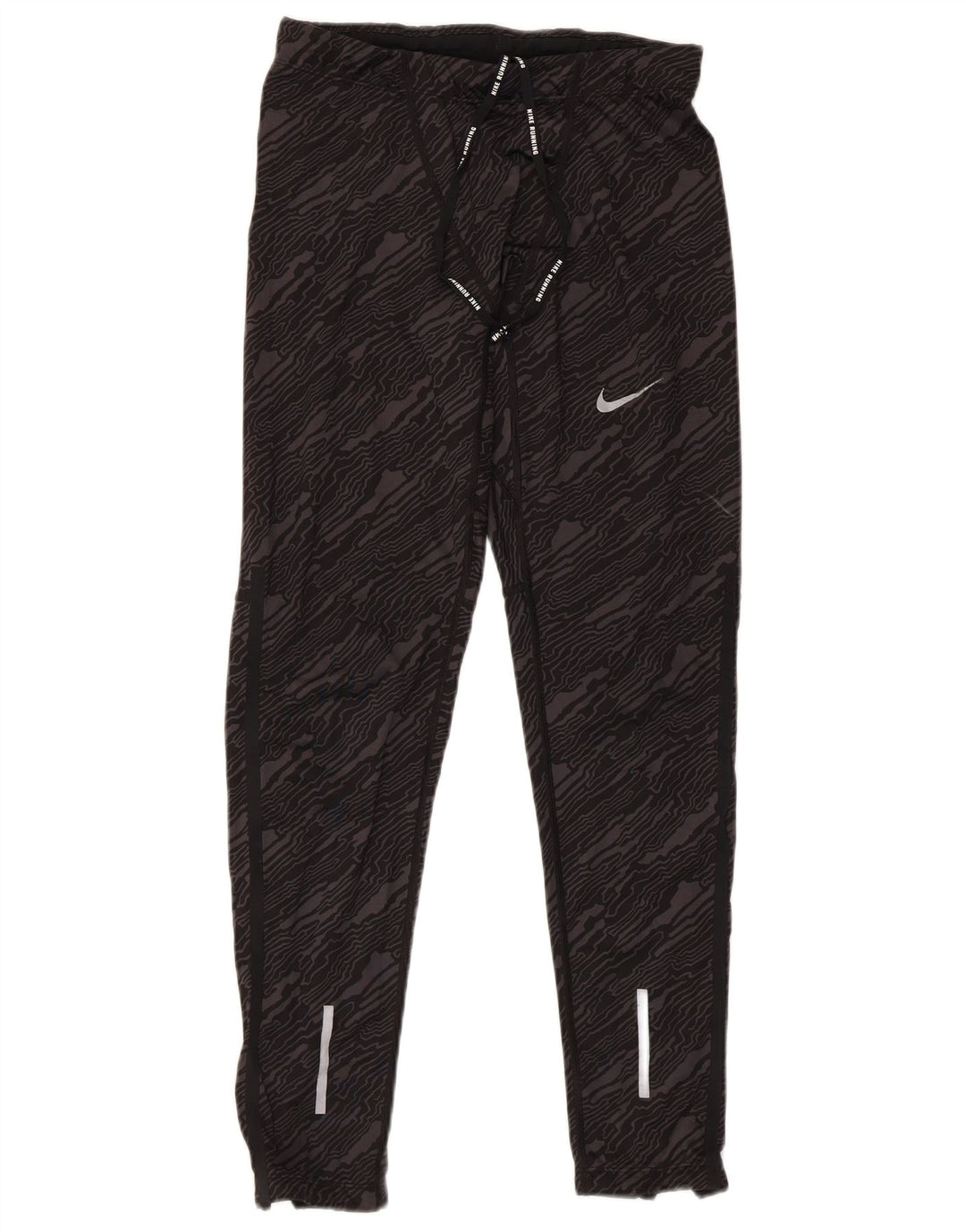 Nike Dri-Fit-Leggings für Damen, groß, schwarzes Batik-Polyester