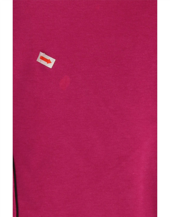 CHAMPION Damen-Trainingsanzug-Top-Jacke, UK 16, Größe L, Rosa, Baumwolle