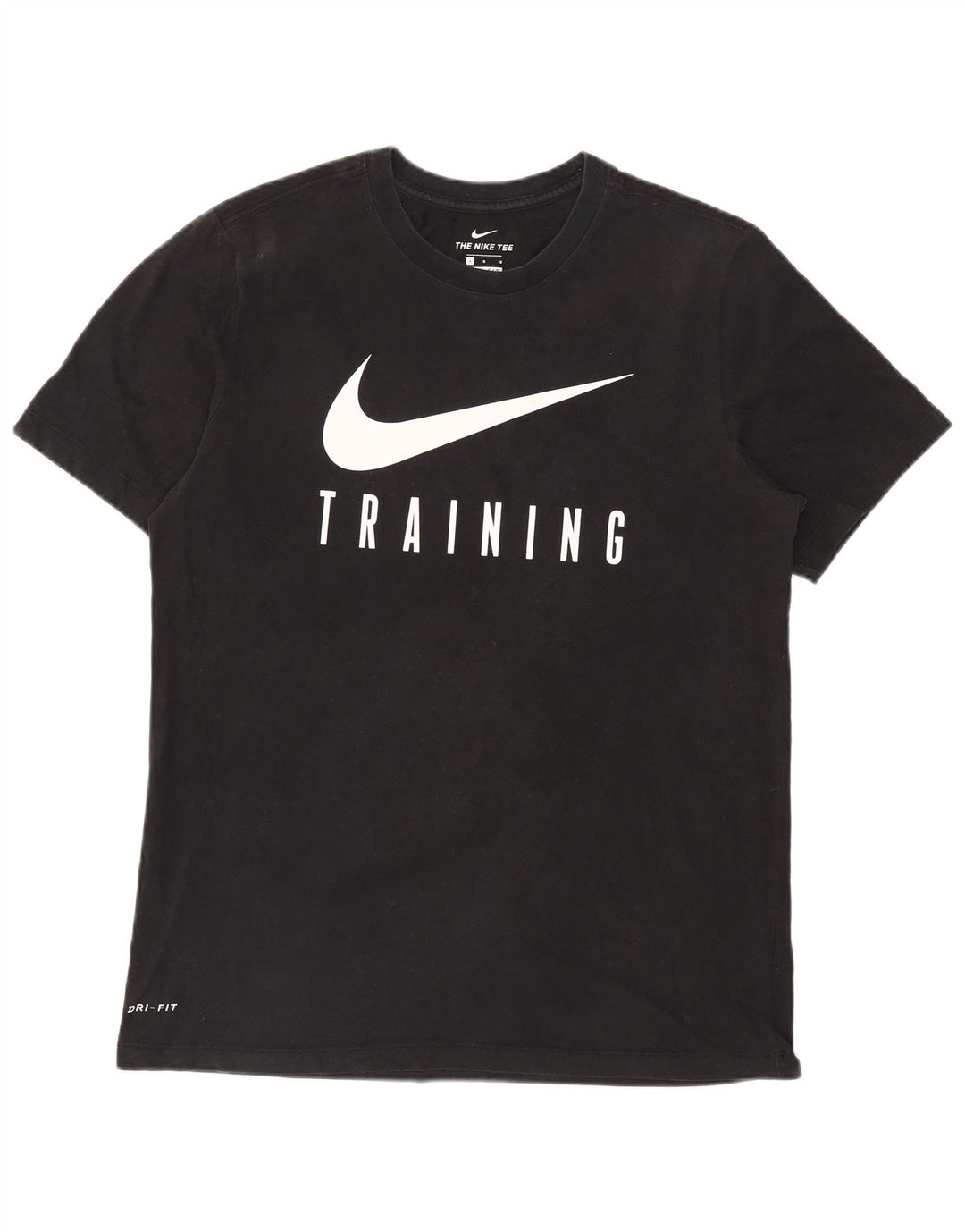 Nike Herren Dri Fit Graphic T-Shirt Top Large Schwarz