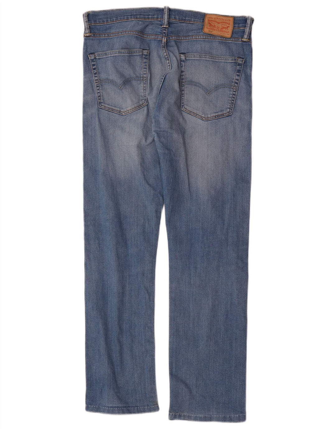 Levi's Damen 513 Straight Jeans W33 L30 Blau