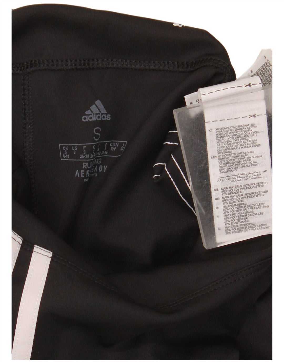 Nike Damen Aeroready Leggings UK 8/10 Small Schwarz Polyester