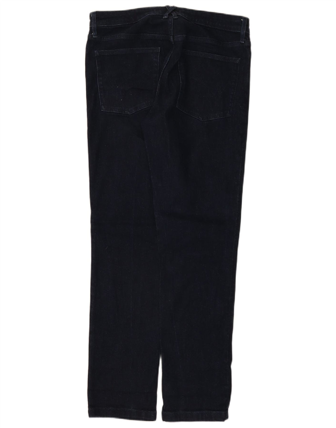 White Stuff Damen Straight Jeans UK 12 Medium W32 L30 Marineblaue Baumwolle
