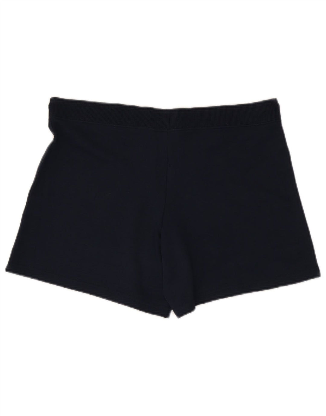 Reebok Damen Sportshorts UK 12 Medium Marineblau Baumwolle