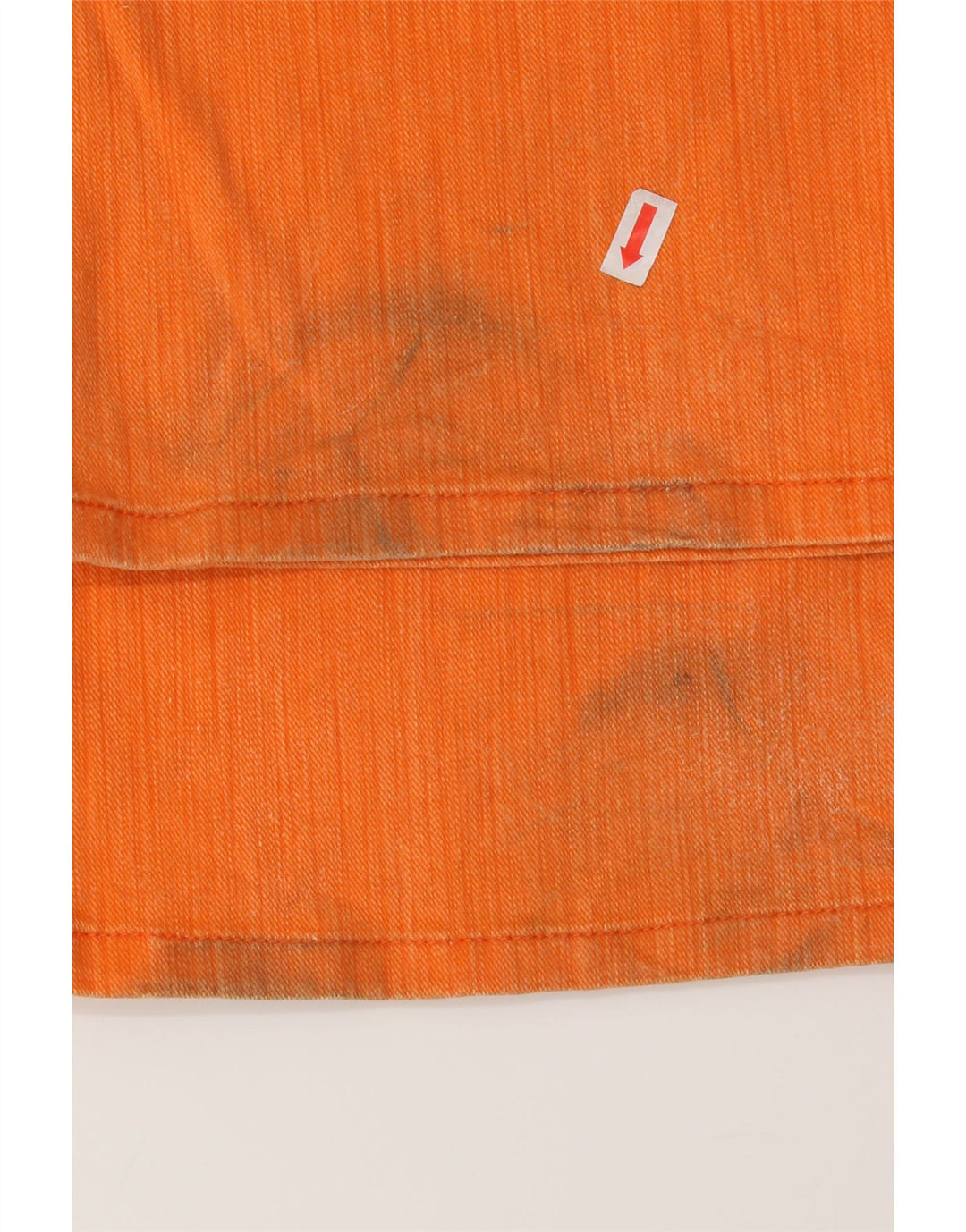 LES COPAINS Womens Straight Jeans IT 42 Medium W28 L33 Orange Cotton Vintage Les Copains and Second-Hand Les Copains from Messina Hembry 