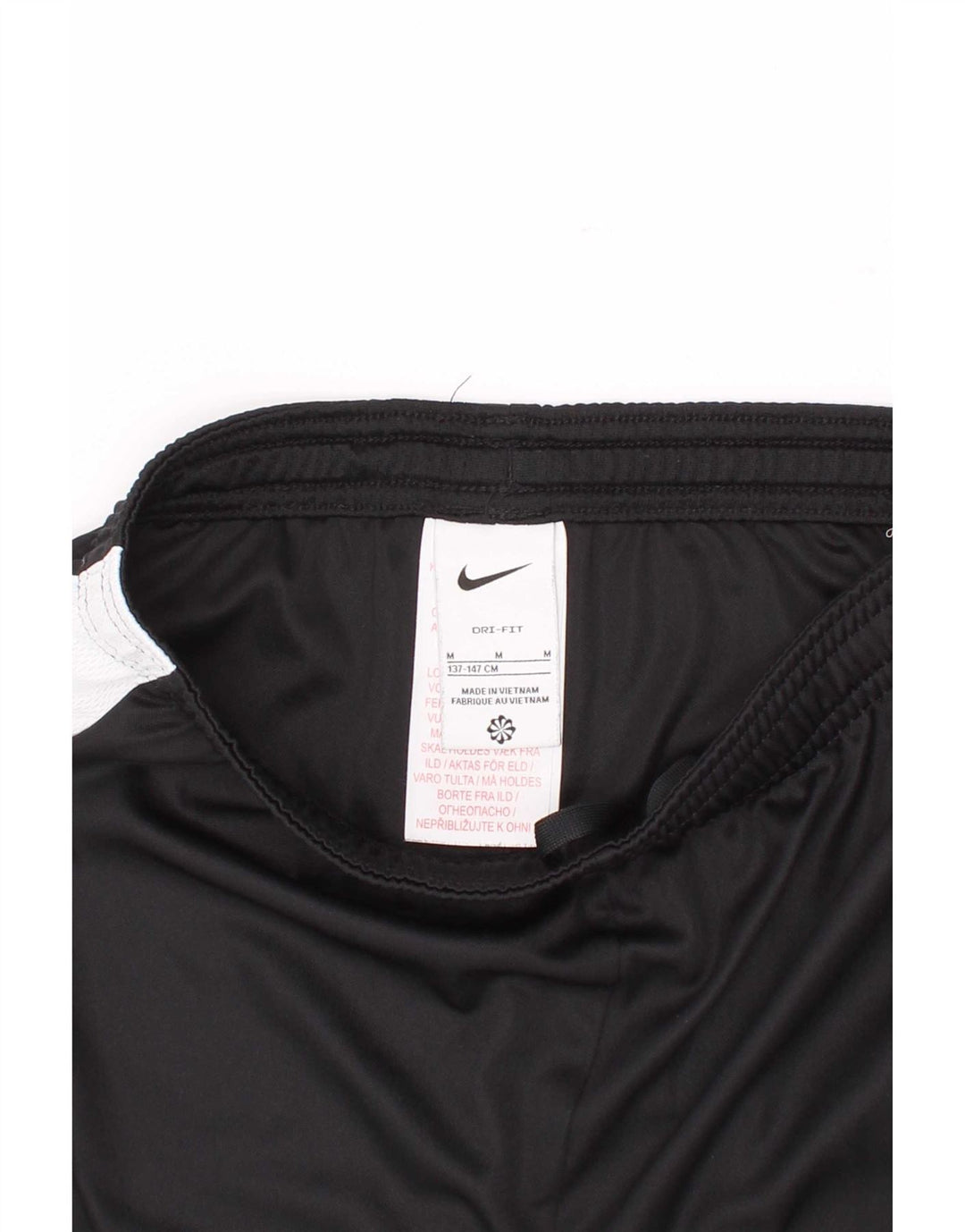 Nike Dri Fit Sportshorts für Jungen, 10–11 Jahre, mittelgroß, schwarzes Polyester