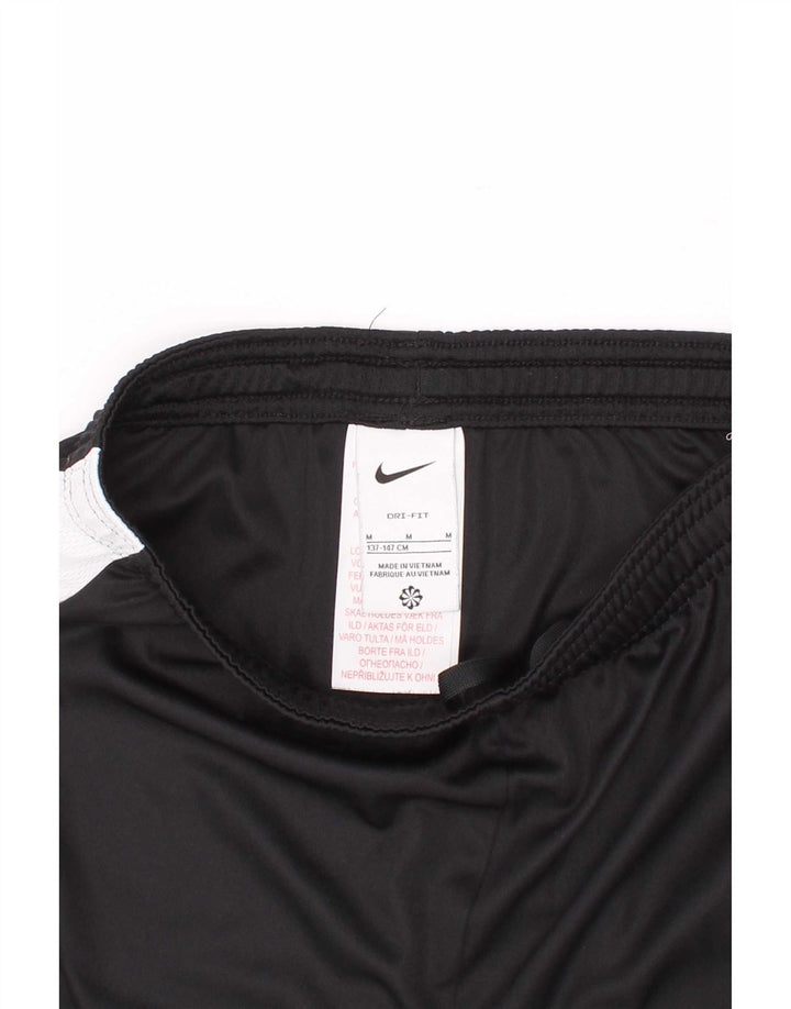Nike Dri Fit Sportshorts für Jungen, 10–11 Jahre, mittelgroß, schwarzes Polyester