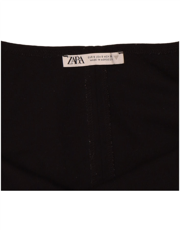 Ärmelloses Etuikleid für Damen von Zara, Gr. 8, Schwarz