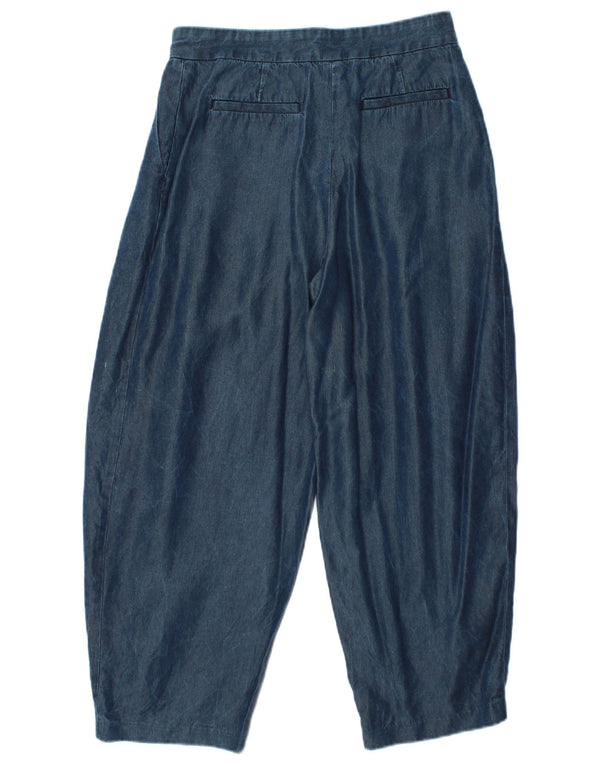 Armani Exchange Damen High Waist Tapered Jeans US 2 XS W25 L24 Blau