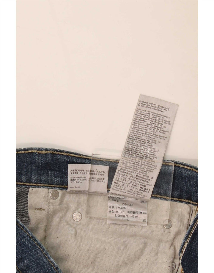 Levi's Herren Slim Jeans W34 L32 Blau