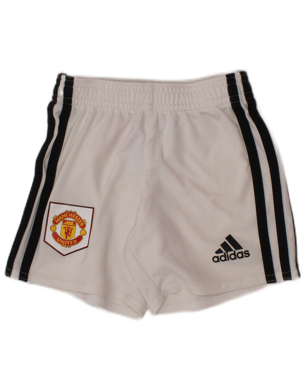 ADIDAS Mädchen Manchester United Sport Shorts 2–3 Jahre weiß Polyamid