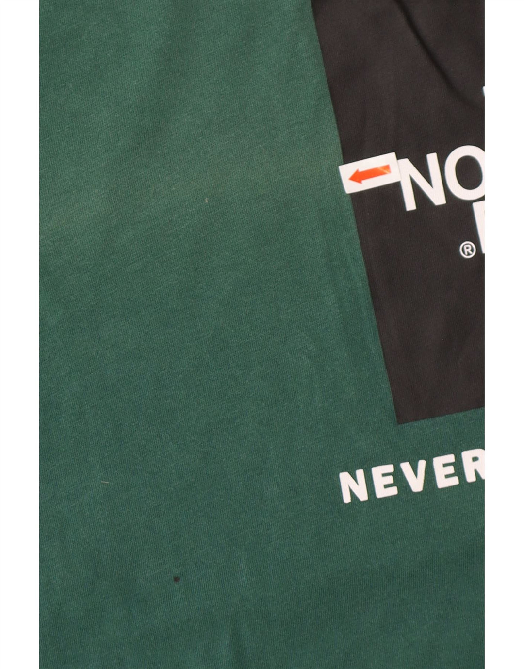 THE NORTH FACE Herren-Grafik-T-Shirt-Oberteil aus mittelgrüner Baumwolle