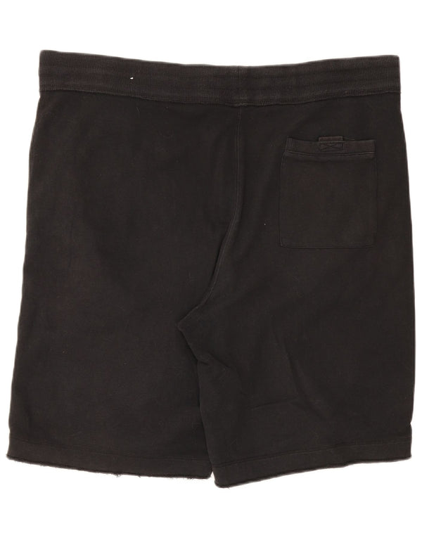 Aeropostale Herren Graphic Sport Shorts XL Schwarz Baumwolle