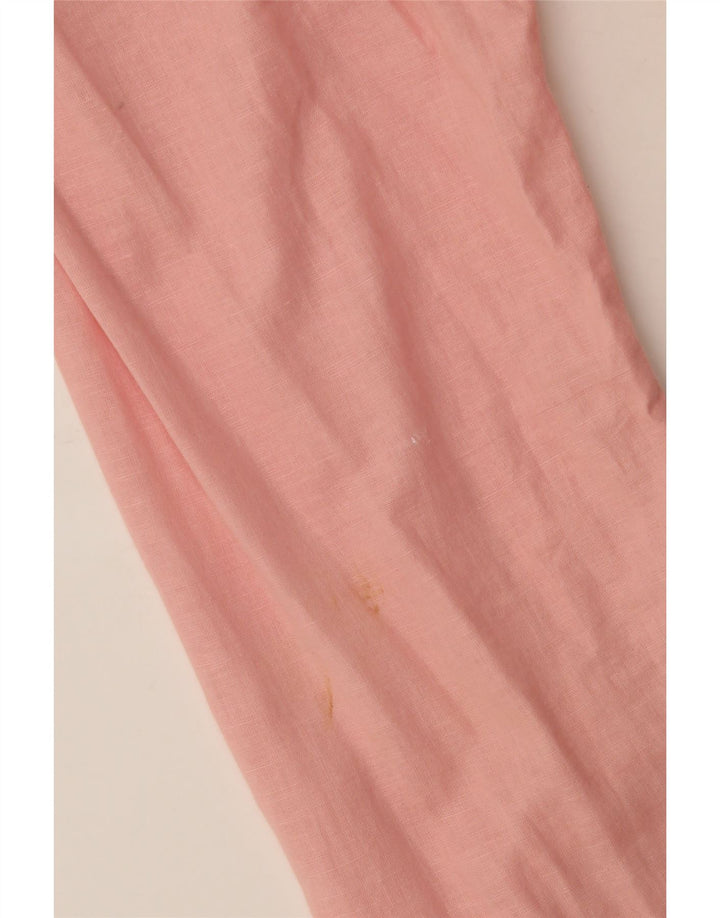 Calvin Klein Herrenhemd Mittelrosa Leinen