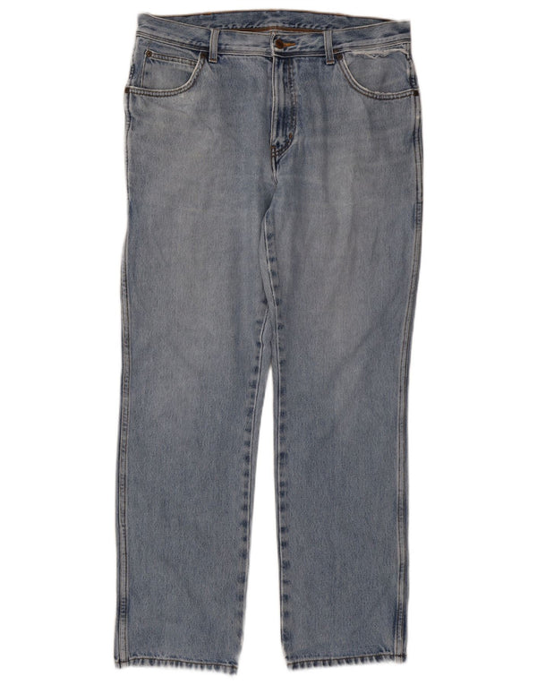 Wrangler Herren-Jeans mit normaler Passform, gerade Passform, W36, L32, blaue Baumwolle