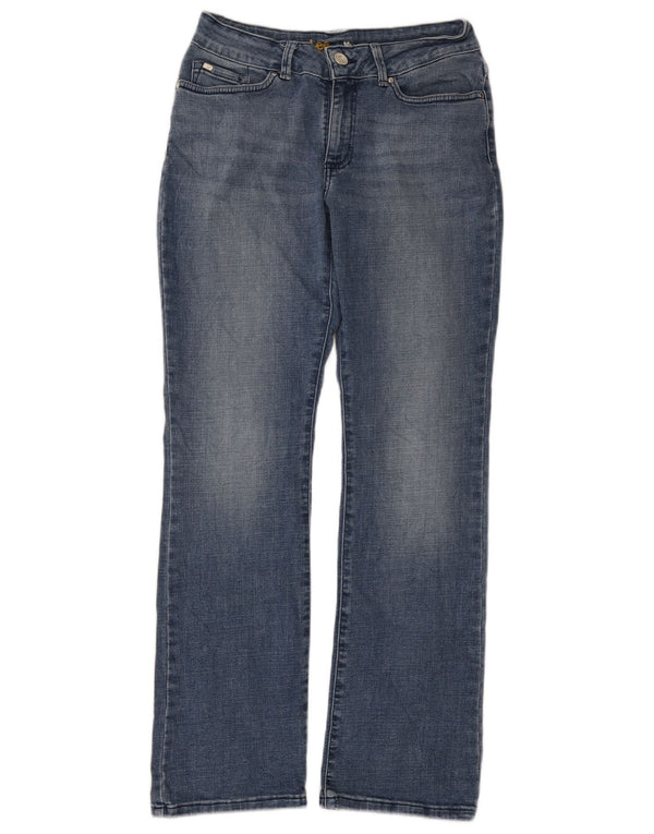 Lee Damen Curvy Bootcut Jeans US 8 Medium W28 L30 Blaue Baumwolle