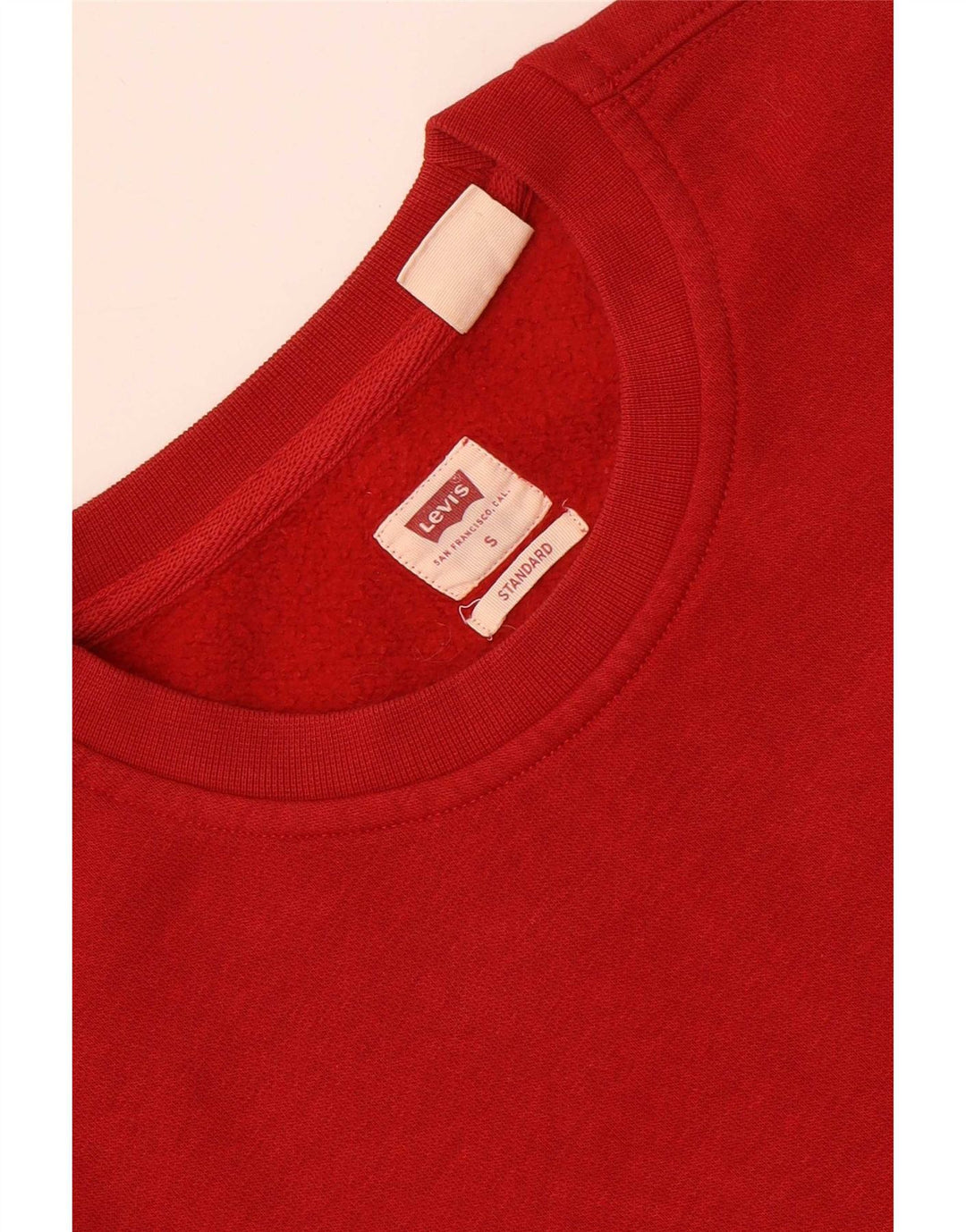 Levi's Herren Standard Sweatshirt Pullover Small Rot