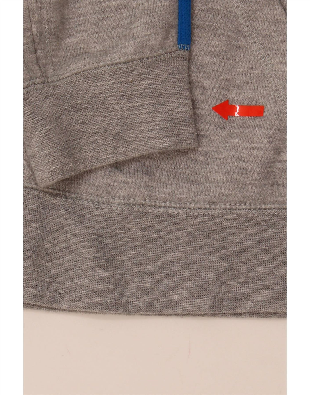 ADIDAS Boys Climalite Zip Hoodie Sweater 15-16 Years Grey Polyester Vintage Adidas and Second-Hand Adidas from Messina Hembry 