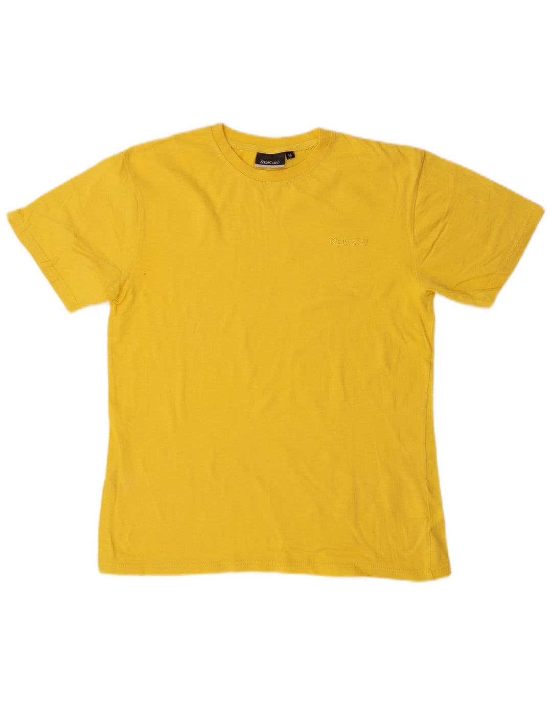 Reebok Herren T-Shirt Top mittelgelbe Baumwolle
