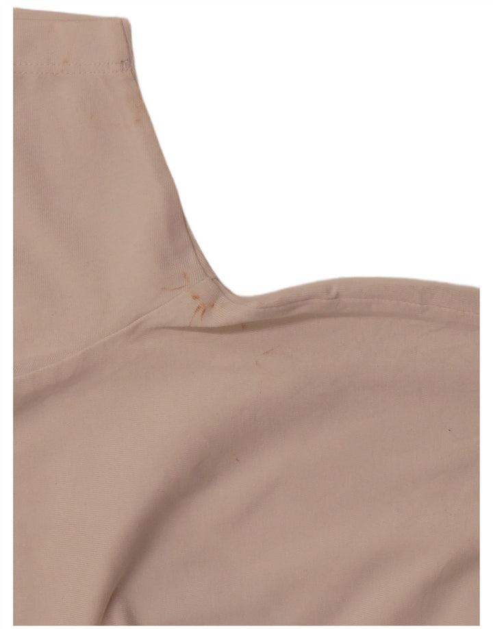 ADIDAS Damen Grafik T-Shirt Top UK 10 Small Weiße Baumwolle