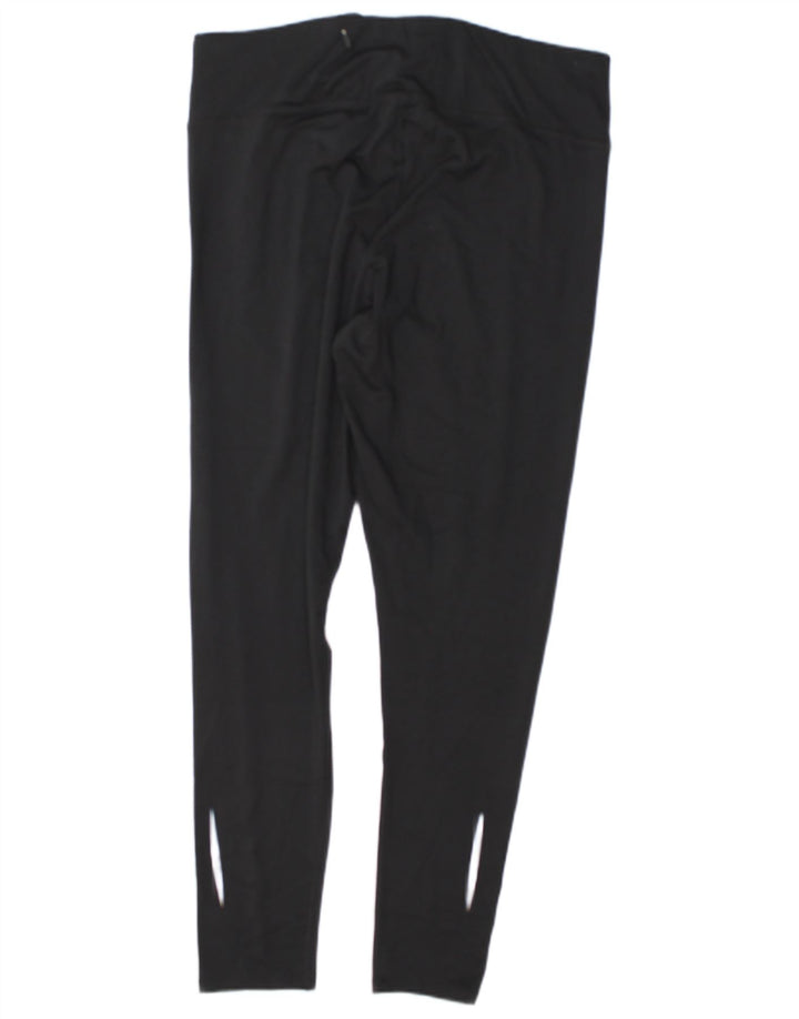 Marks & Spencer Damen Leggings UK 18 XL Schwarz Polyester