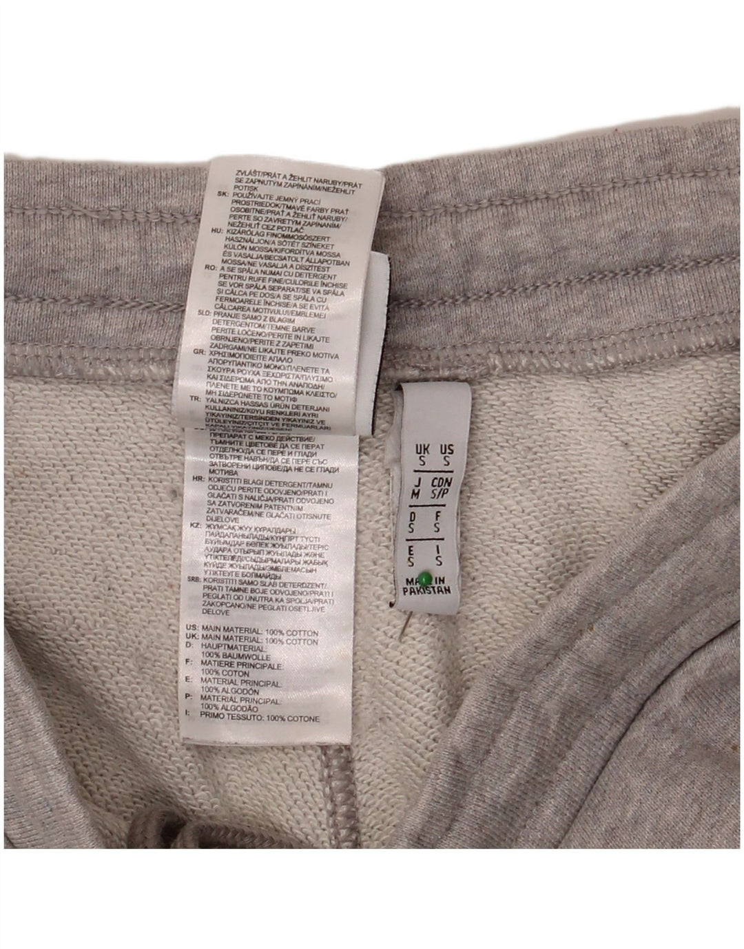 ADIDAS Herren Sport Shorts Kleine graue Baumwolle
