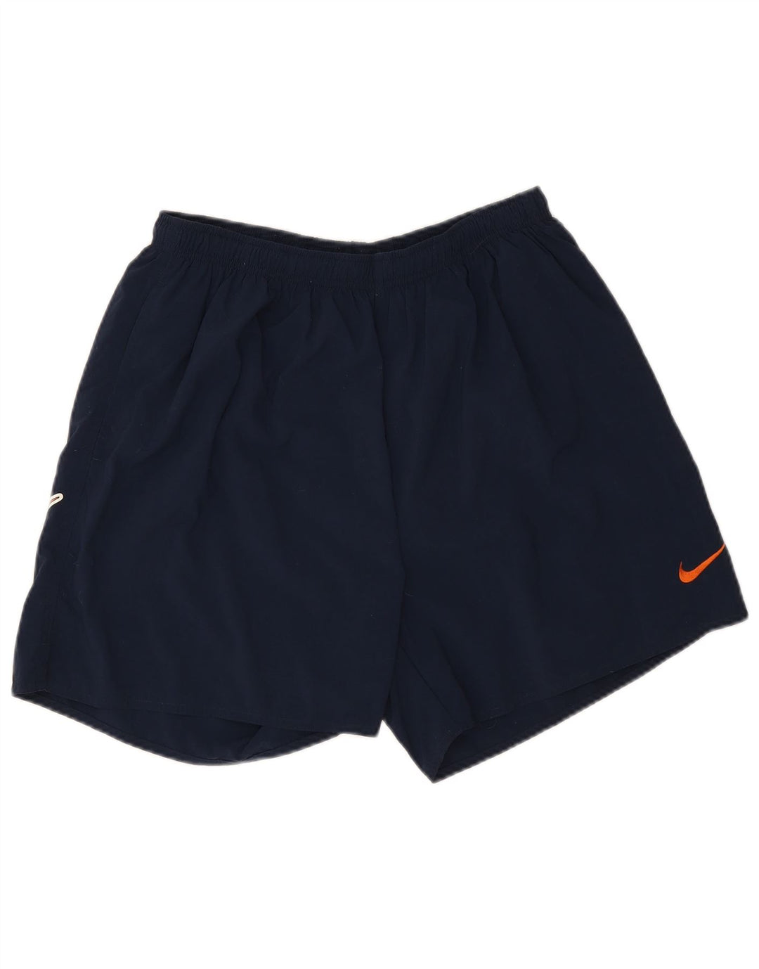 Nike Herren-Sportshorts mit Grafik, groß, marineblaues Nylon