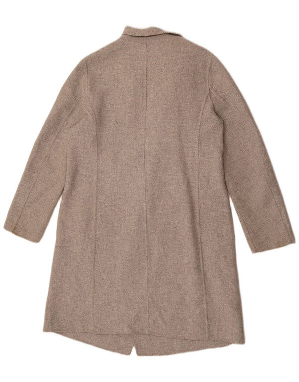 Zara Womens Open Overcoat UK 14 Large Grau