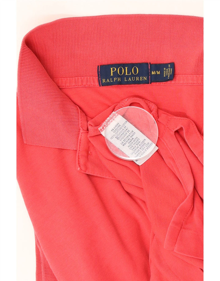 Polo Ralph Lauren Herren-Poloshirt aus mittelroter Baumwolle