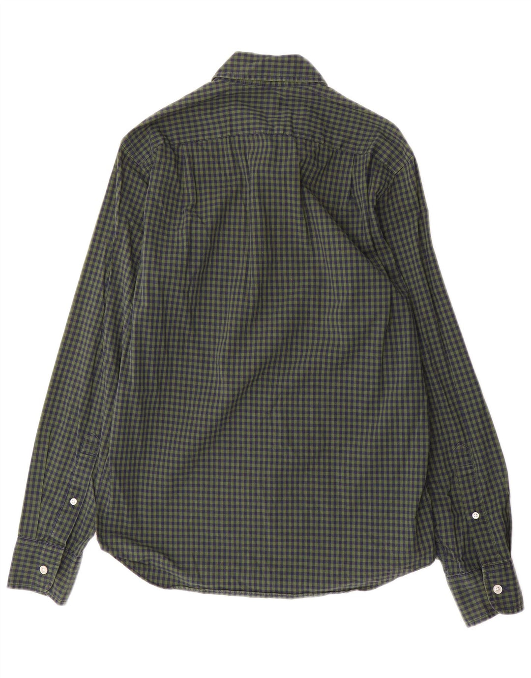 J. CREW Slim-Hemd für Herren, klein, grün kariert, Baumwolle