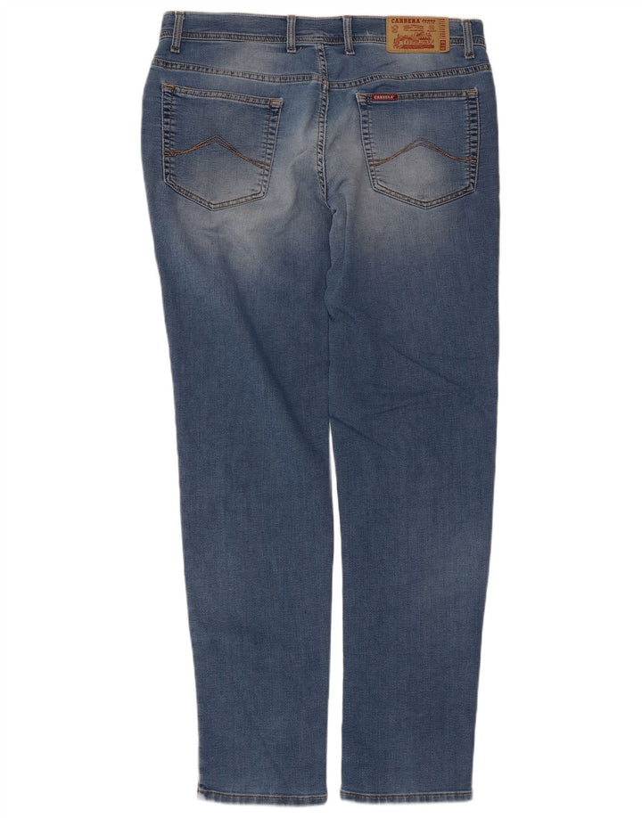 Carrera Herren 700 Regular Fit Slim Jeans W36 L32 Blaue Baumwolle