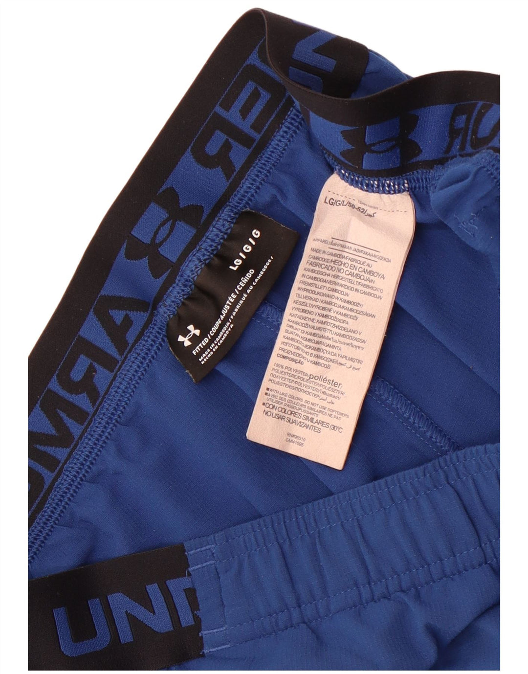 Under Armour Herren Graphic Sport Shorts XL Blau Polyester