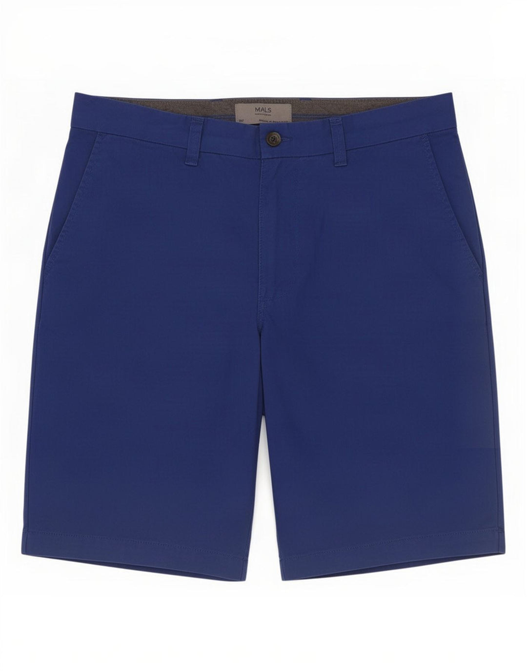 Marks & Spencer Herren-Chinoshorts, mittelgroß, W30, blaue Baumwolle