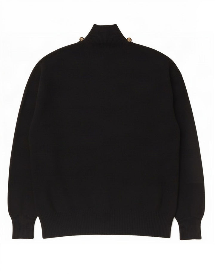 Marks & Spencer Damen-Pullover mit Rollkragen, Gr. 12, mittelschwarz