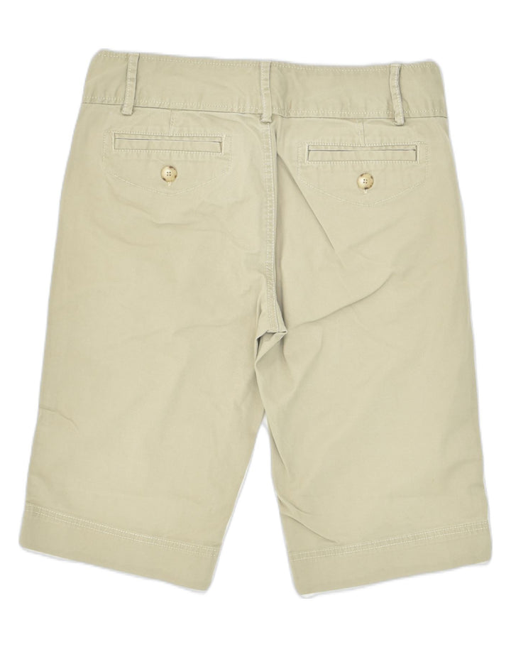 EDDIE BAUER Womens Vashon Fit Regular Casual Shorts US 8 Medium W32 Beige | Vintage Eddie Bauer | Thrift | Second-Hand Eddie Bauer | Used Clothing | Messina Hembry 