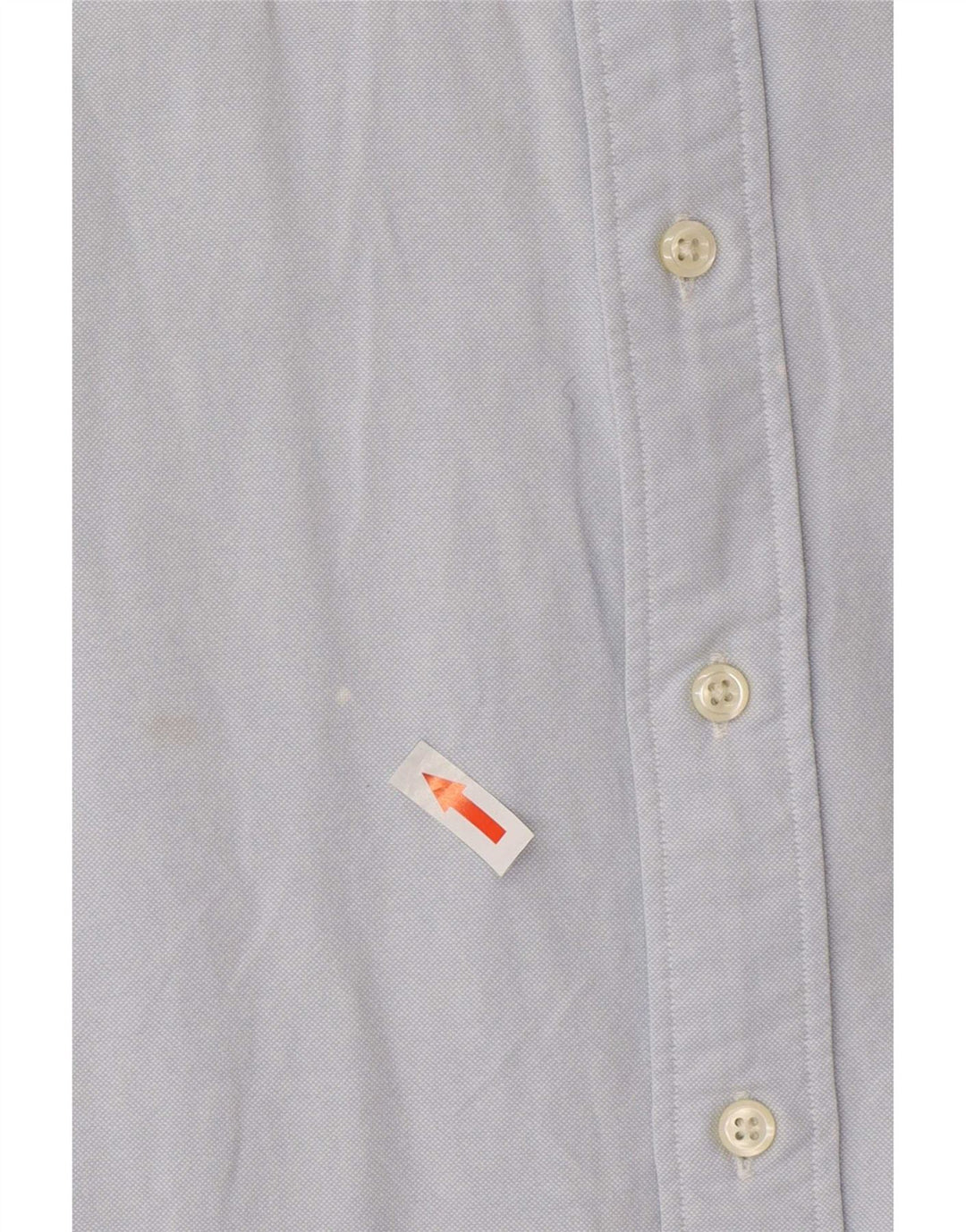 Gant Herrenhemd 3XL Blaue Baumwolle