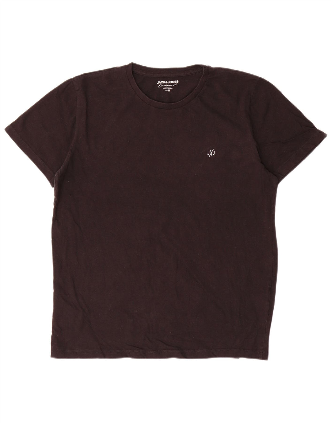Jack & Jones Herren T-Shirt Top Medium Schwarz Baumwolle