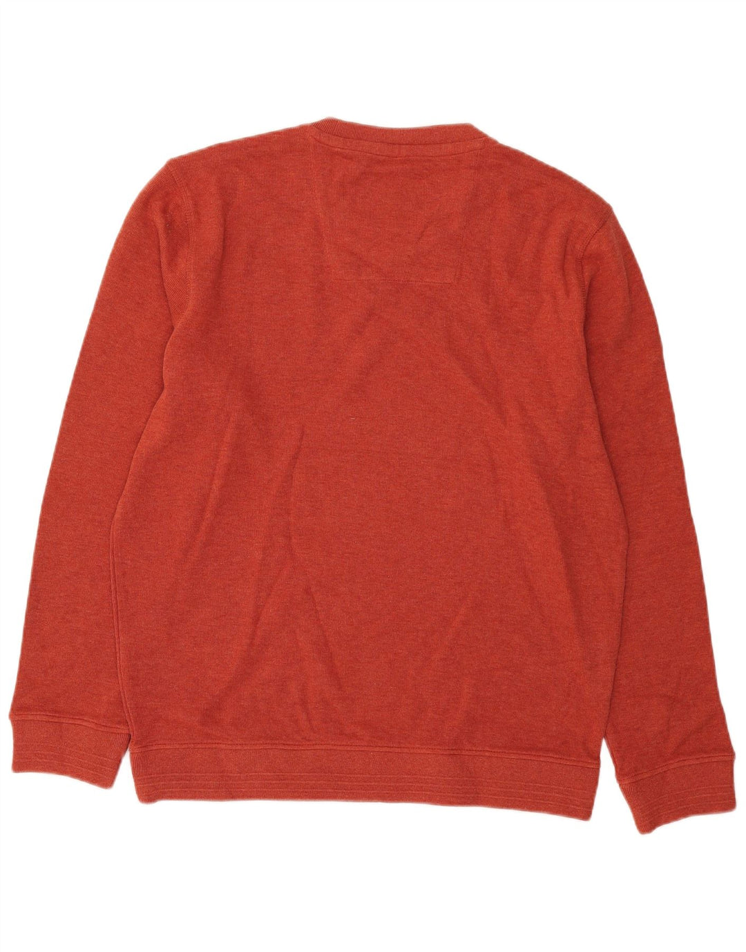 Crew Clothing Herren Sweatshirt Pullover XL Orange Baumwolle