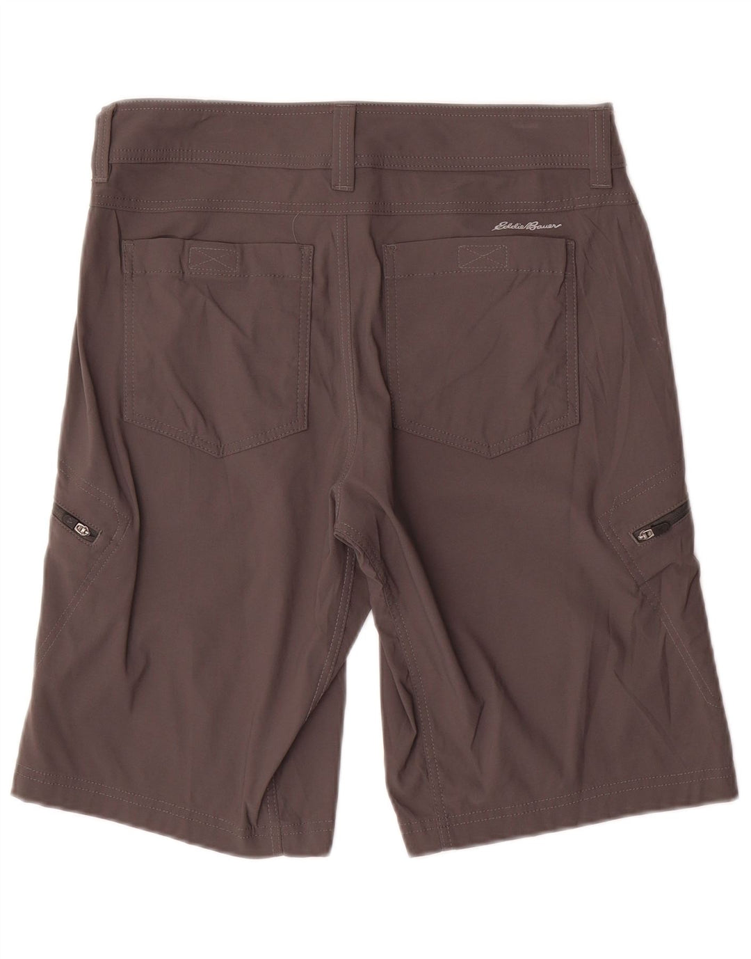 EDDIE BAUER Herren Cargoshorts W30 Mittelgraues Nylon