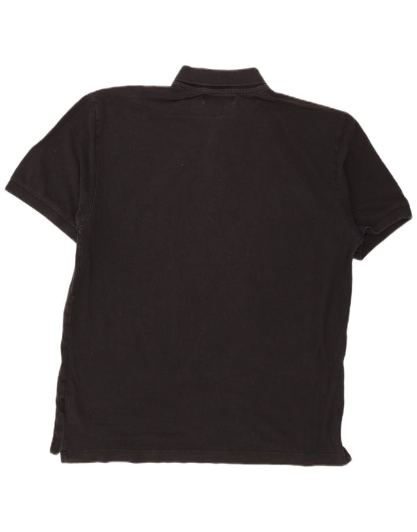 Kappa Herren Poloshirt 2XL Schwarz Baumwolle