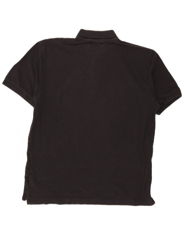 Kappa Herren Poloshirt 2XL Schwarz Baumwolle