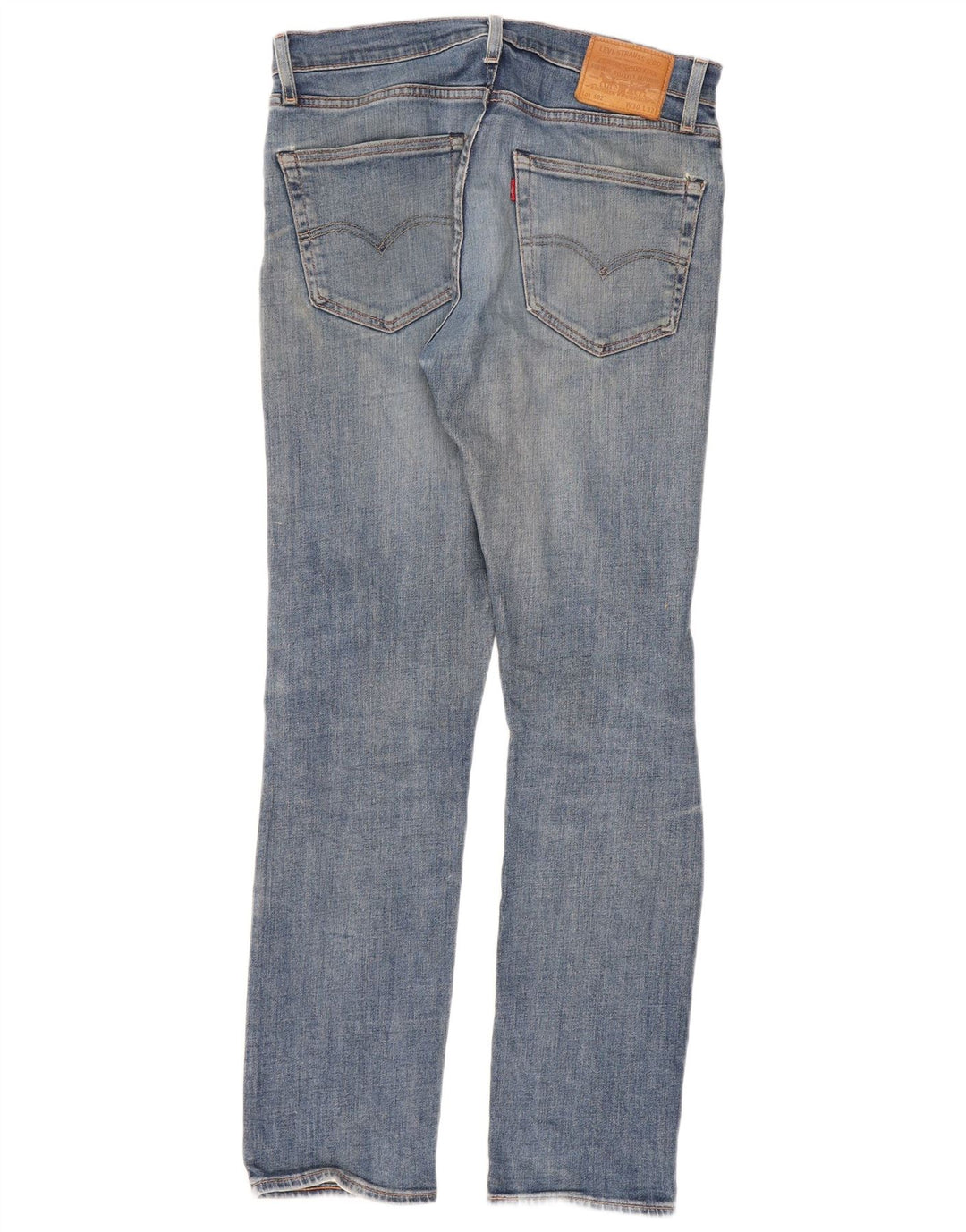 Levi's Herren 502 Distressed Tapered Jeans W30 L32 Blaue Baumwolle