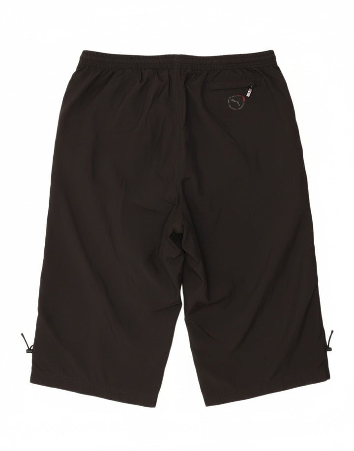 PUMA Mens Bermuda Sport Shorts Large  Black Vintage Puma and Second-Hand Puma from Messina Hembry 