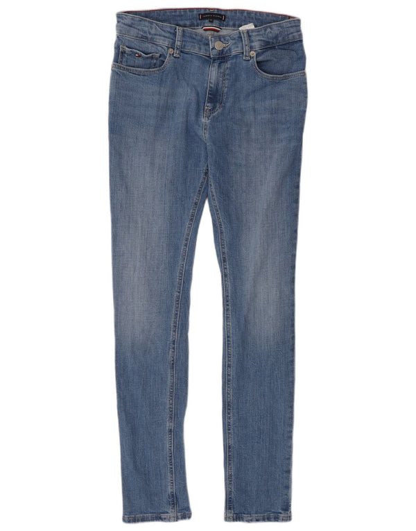 Tommy Hilfiger Röhrenjeans für Jungen, 13–14 Jahre, W28, L28, blaue Baumwolle