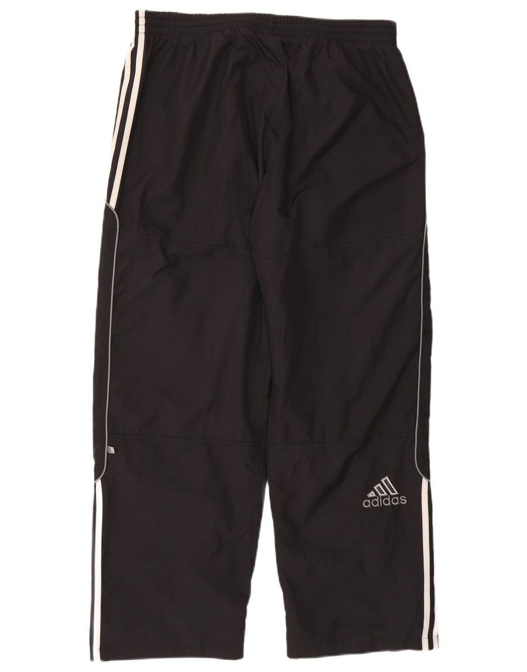 Adidas Herren-Trainingshose, groß, aus schwarzem Polyester