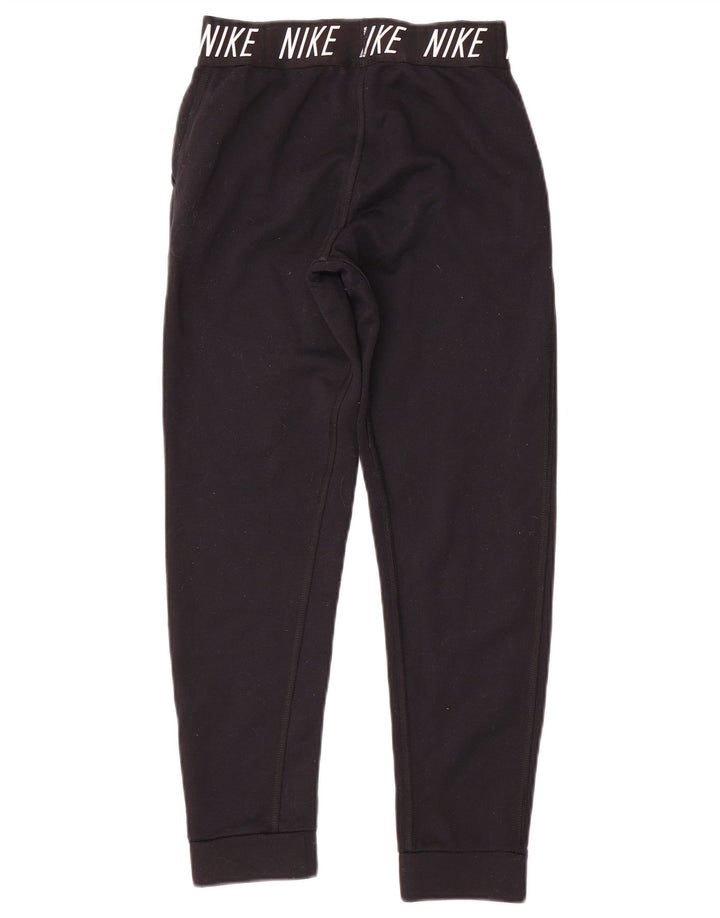 Nike Damen-Trainingshose mit Grafik, Jogginghose, UK 12, Mittelschwarz, Polyester
