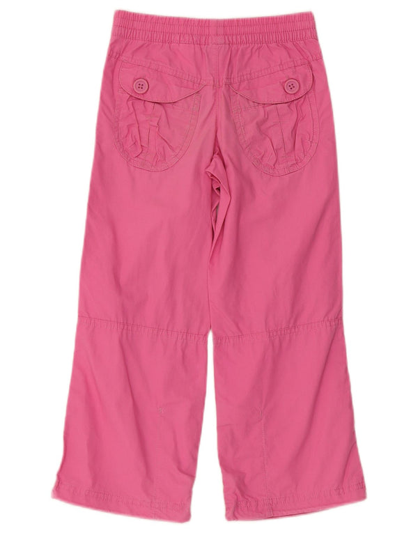 Nike Mädchen-Cargohose mit weitem Bein, 5–6 Jahre, Größe M, W22, L20, Rosa, Baumwolle