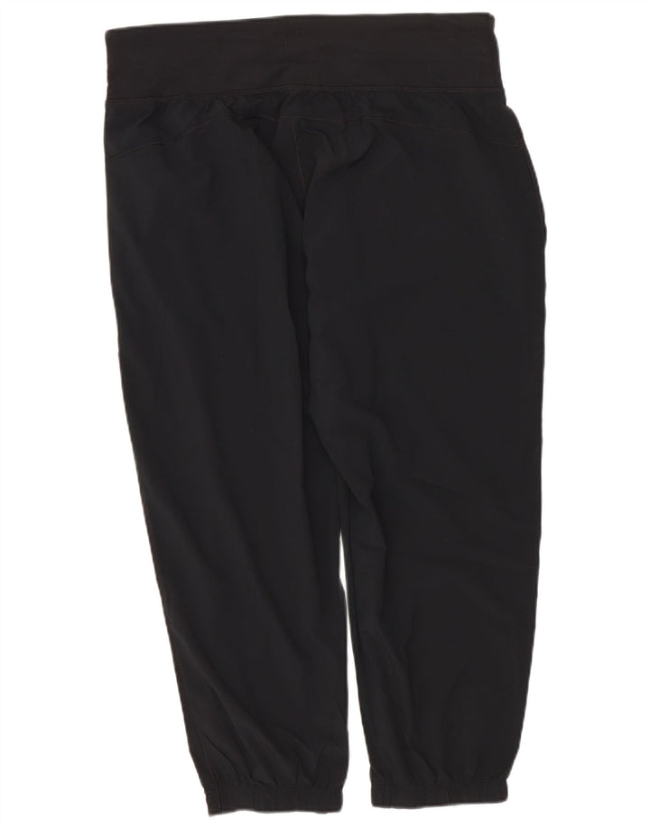 Under Armour Damen Capri-Trainingshose, Jogginghose, UK 14, mittelschwarz